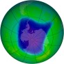 Antarctic Ozone 2009-11-08